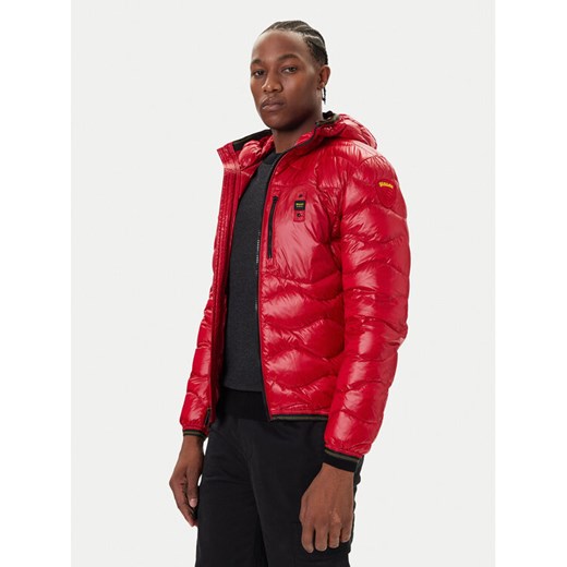 Blauer Kurtka puchowa 25WBLUC03074 006355 Czerwony Regular Fit ze sklepu MODIVO w kategorii Kurtki męskie - zdjęcie 186032022