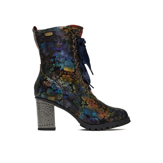 Laura Vita Botki Kateo 07 Czarny ze sklepu MODIVO w kategorii Botki - zdjęcie 186032043