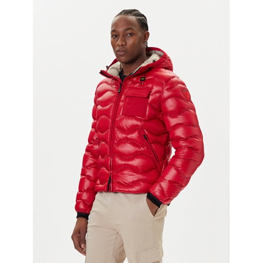 Blauer Kurtka przejściowa 25WBLUC02080 00598 Czerwony Regular Fit ze sklepu MODIVO w kategorii Kurtki męskie - zdjęcie 186032090