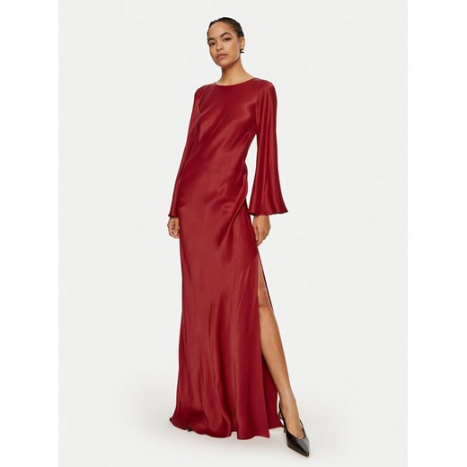ACCESS FASHION Sukienka wieczorowa 44-3338-198 Czerwony Regular Fit ze sklepu MODIVO w kategorii Sukienki - zdjęcie 186032092