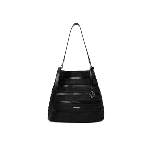 Lasocki Torebka C-LSK-L-013-08 Czarny ze sklepu MODIVO w kategorii Torby Shopper bag - zdjęcie 186032192