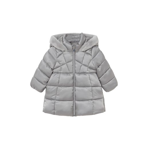 Mayoral Kurtka zimowa 2436 Szary Regular Fit ze sklepu MODIVO w kategorii Kombinezony i kurtki - zdjęcie 186032210