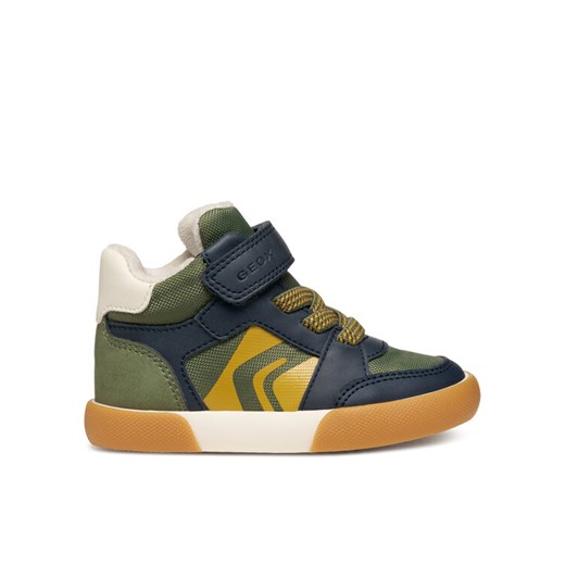 Geox Sneakersy B Gisli B561NA 0MEFU C0938 M Khaki - id: 0000305272294 - marki Geox - 186032244 Geox Sneakersy B Gisli B561NA 0MEFU C0938 M Khaki ze sklepu MODIVO w kategorii Buty sportowe dziecięce - zdjęcie 186032244