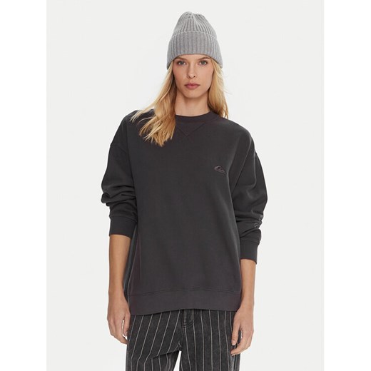 Quiksilver Bluza Essential Crew EQWFT03190 Szary Standard Fit ze sklepu MODIVO w kategorii Bluzy damskie - zdjęcie 186032373
