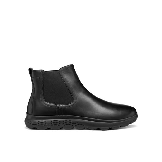Geox Sztyblety U Spherica U56BYD 00043 C9999 Czarny ze sklepu MODIVO w kategorii Buty zimowe męskie - zdjęcie 186032431