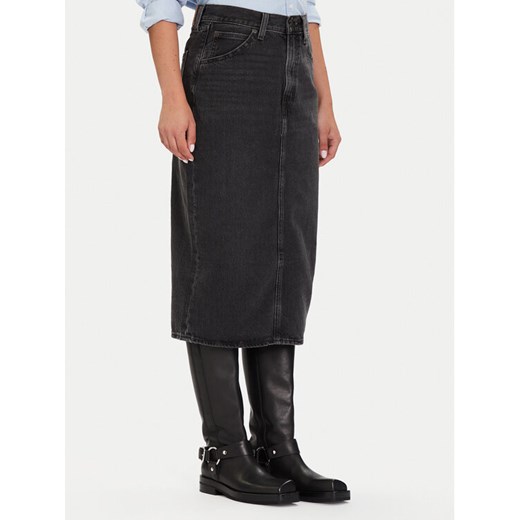Levi's® Spódnica jeansowa 001VH-0004 Czarny Regular Fit ze sklepu MODIVO w kategorii Spódnice - zdjęcie 186032433