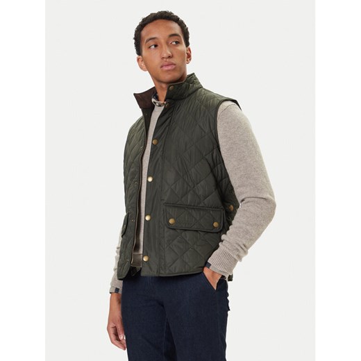 Barbour Bezrękawnik MGI0245GN71 Zielony Regular Fit ze sklepu MODIVO w kategorii Kamizelki męskie - zdjęcie 186032582