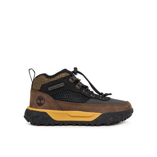 Timberland Trzewiki GreenStride™ Motion 6 Mid Bungee Trainer TB0A6C41EJC1 Czarny ze sklepu MODIVO w kategorii Buty zimowe dziecięce - zdjęcie 186032642
