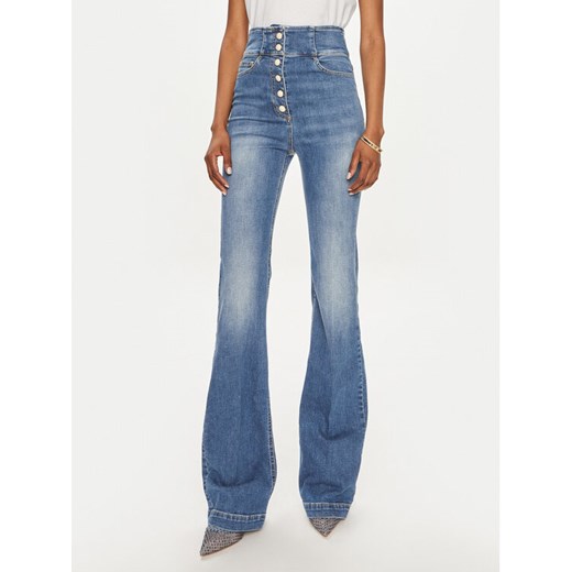 Elisabetta Franchi Jeansy PJ-43S-41E2-V380 Niebieski Regular Fit Elisabetta Franchi 27 MODIVO