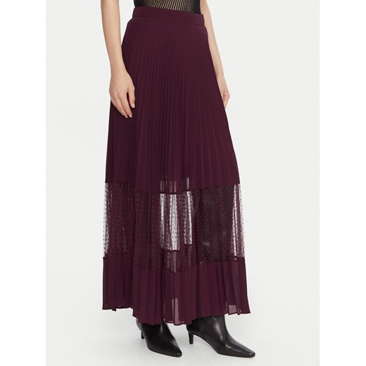 TWINSET Spódnica maxi 252TP2642 Fioletowy Regular Fit ze sklepu MODIVO w kategorii Spódnice - zdjęcie 186032740