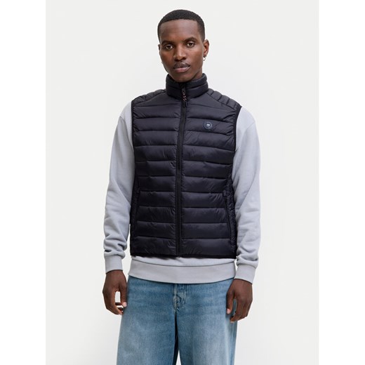 Jack & Jones Kamizelka Bradley 12280973 Czarny Regular Fit ze sklepu MODIVO w kategorii Kamizelki męskie - zdjęcie 186032752
