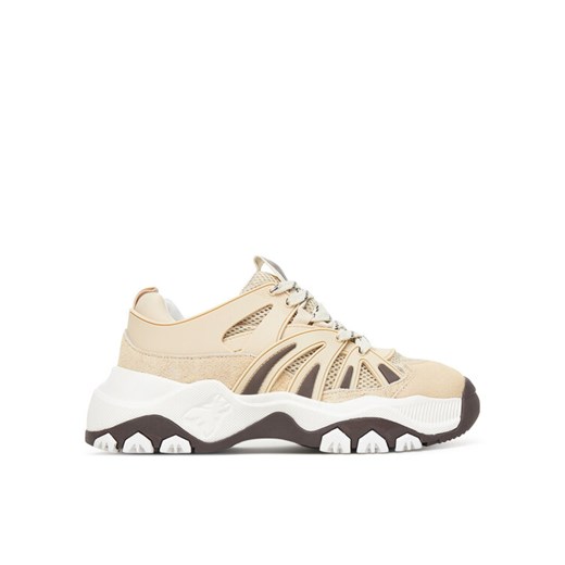 Patrizia Pepe Sneakersy 8Z0043/V005-J4Q8 Beżowy ze sklepu MODIVO w kategorii Buty sportowe damskie - zdjęcie 186032762