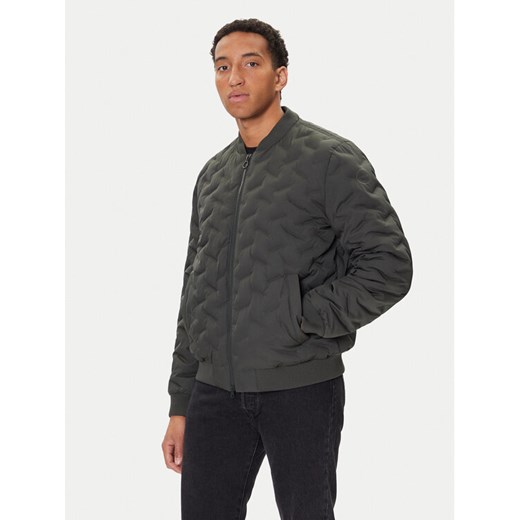 Geox Kurtka bomber Spherica M5628R T3271 F3251 Szary Regular Fit ze sklepu MODIVO w kategorii Kurtki męskie - zdjęcie 186032833
