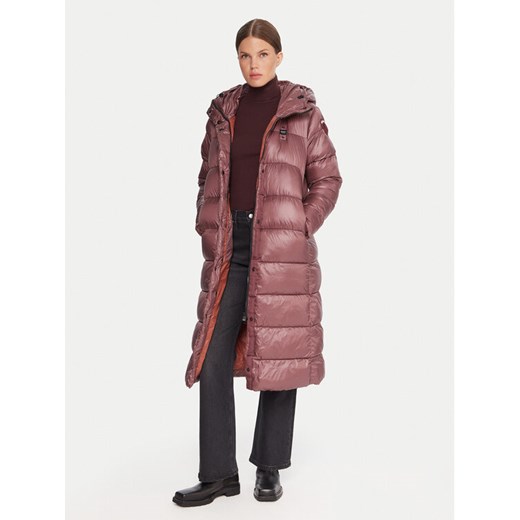 Blauer Kurtka zimowa 25WBLDK02073 Bordowy Regular Fit ze sklepu MODIVO w kategorii Kurtki damskie - zdjęcie 186032853