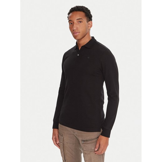 G-Star Raw Polo Dunda D27683-5864 Czarny Slim Fit ze sklepu MODIVO w kategorii T-shirty męskie - zdjęcie 186032881