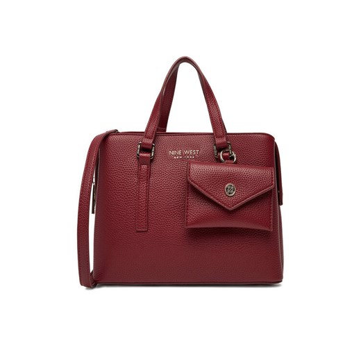 Nine West Torebka C-JL9733 Bordowy ze sklepu MODIVO w kategorii Kuferki - zdjęcie 186032902