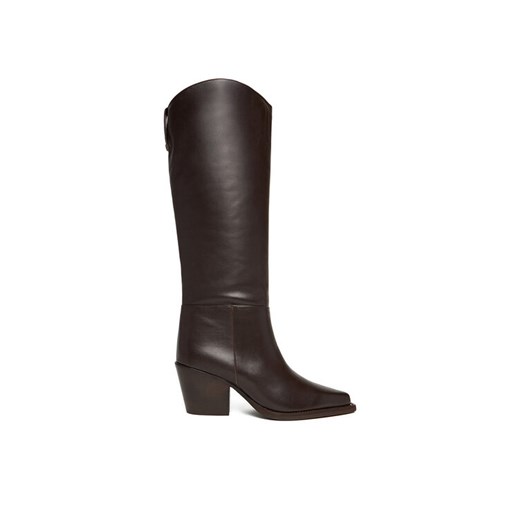 G-Star Raw Kozaki EO-HASRET-25FW38 Brązowy ze sklepu MODIVO w kategorii Kozaki damskie - zdjęcie 186032910
