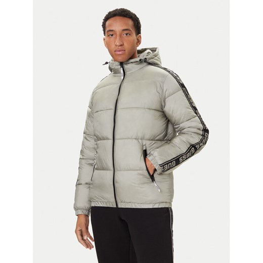 Guess Kurtka zimowa Z5BL17 WO06I Zielony Regular Fit ze sklepu MODIVO w kategorii Kurtki męskie - zdjęcie 186032952