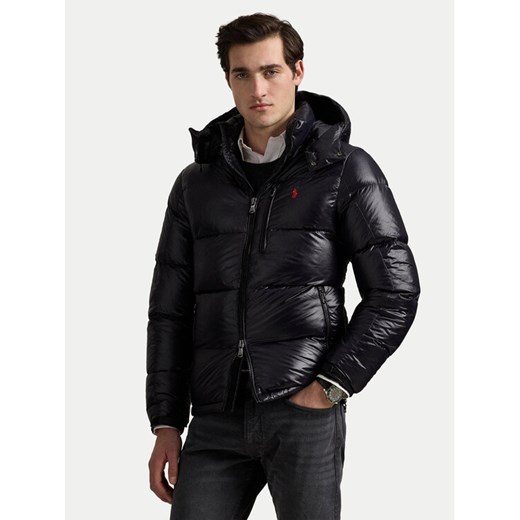 Polo Ralph Lauren Kurtka puchowa 710968281001 Czarny Regular Fit ze sklepu MODIVO w kategorii Kurtki męskie - zdjęcie 186032982