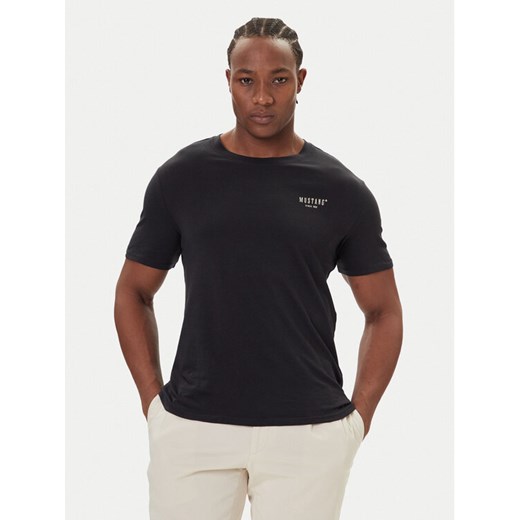Mustang T-Shirt Austin 1016857 Czarny Regular Fit ze sklepu MODIVO w kategorii T-shirty męskie - zdjęcie 186032984