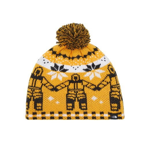 The North Face Czapka Cabin Ski Tuke NF0A8CH0 Żółty ze sklepu MODIVO w kategorii Czapki zimowe damskie - zdjęcie 186033060