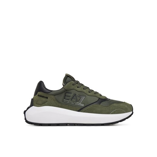 EA7 Emporio Armani Sneakersy 7X000341 AF18616 M7059 Khaki ze sklepu MODIVO w kategorii Buty sportowe męskie - zdjęcie 186033071