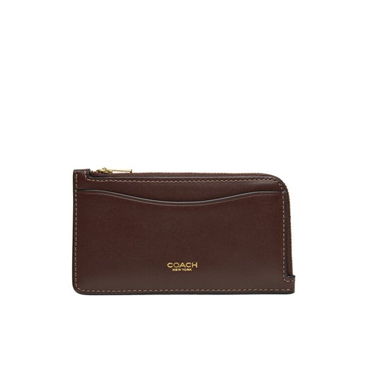 Coach Etui na karty kredytowe CZ112 Brązowy - id: 0000305687494 - marki Coach - 186033200 Coach Etui na karty kredytowe CZ112 Brązowy ze sklepu MODIVO w kategorii Etui - zdjęcie 186033200