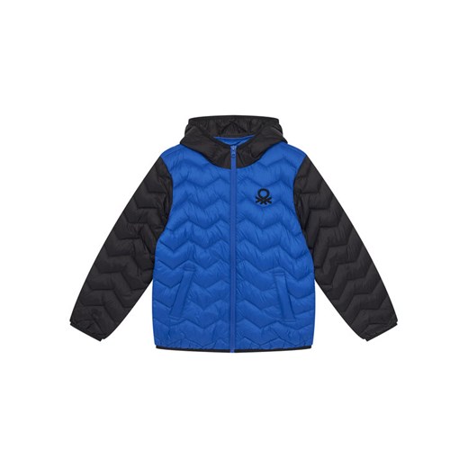 United Colors Of Benetton Kurtka przejściowa 2TWDCN04V Niebieski Regular Fit ze sklepu MODIVO w kategorii Kurtki chłopięce - zdjęcie 186033210