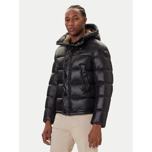 Blauer Kurtka puchowa 25WBLUC03149 007285 Czarny Regular Fit ze sklepu MODIVO w kategorii Kurtki męskie - zdjęcie 186033280