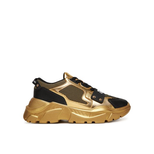 Versace Jeans Couture Sneakersy 79YA3SC4 Czarny ze sklepu MODIVO w kategorii Buty sportowe męskie - zdjęcie 186033320