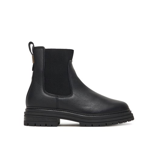 Tommy Hilfiger Sztyblety FW0FW08771 Czarny ze sklepu MODIVO w kategorii Botki - zdjęcie 186033334