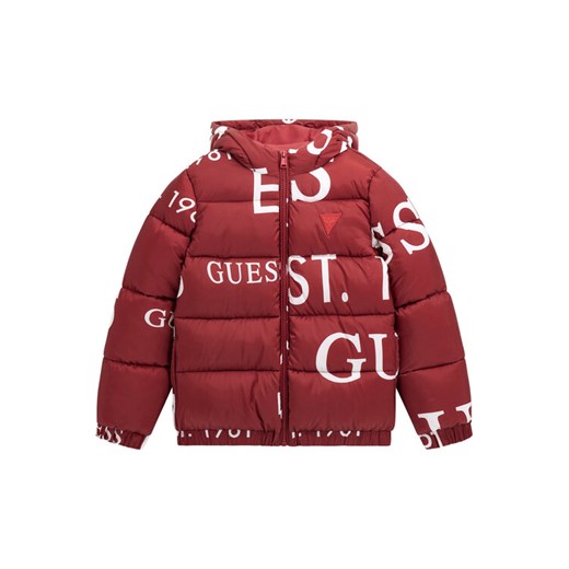 Guess Kurtka zimowa H5BJ00 WCFM0 Granatowy Regular Fit ze sklepu MODIVO w kategorii Kurtki chłopięce - zdjęcie 186033354