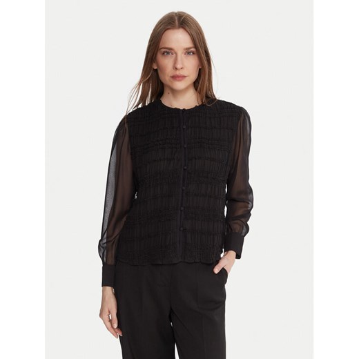 French Connection Bluzka 72ZAY Czarny Regular Fit ze sklepu MODIVO w kategorii Bluzki damskie - zdjęcie 186033400