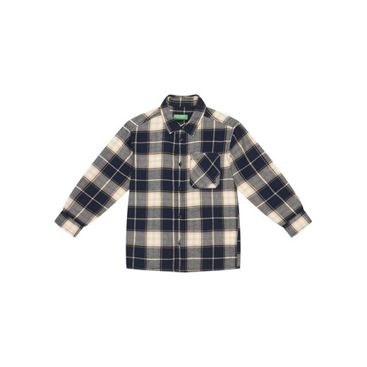 United Colors Of Benetton Koszula 5LQHCQ04B Granatowy Oversize ze sklepu MODIVO w kategorii Koszule chłopięce - zdjęcie 186033411