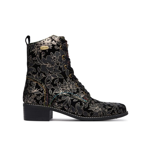 Laura Vita Botki Emcmao 26 Czarny ze sklepu MODIVO w kategorii Botki - zdjęcie 186033482