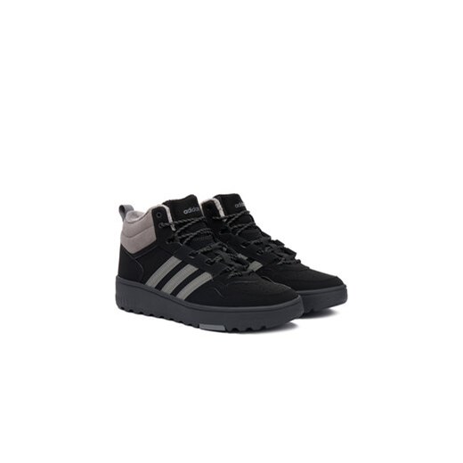 adidas Sneakersy Hoops 4.0 Mid JQ5361 Czarny 45_13 MODIVO