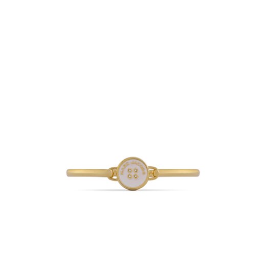 Marc Jacobs Bransoletka The Button Hinge Bracelet 2R4JBR001J34 Złoty Marc Jacobs 00 MODIVO