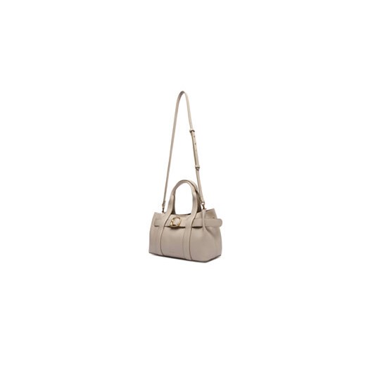 Calvin Klein Torebka Buckle Mini Tote With Strap LV04F3295G Beżowy Calvin Klein OS MODIVO