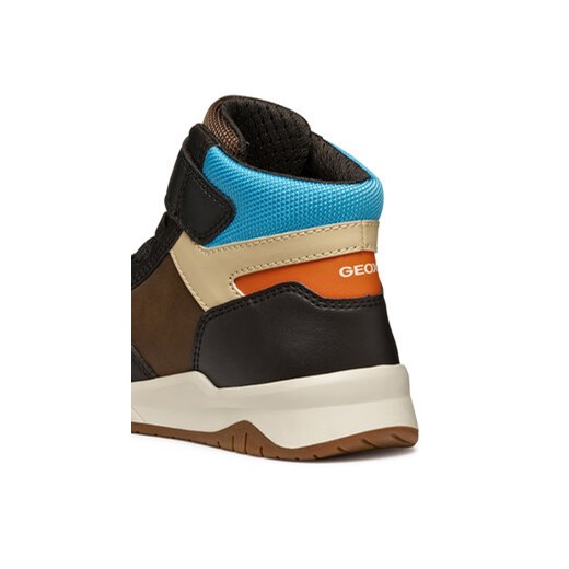 Geox Sneakersy J Perth J367RF 0MEFU C0740 D Brązowy Geox 36 MODIVO
