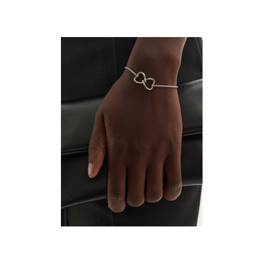 Guess Bransoletka JUBB0461 8JW Srebrny Guess L MODIVO