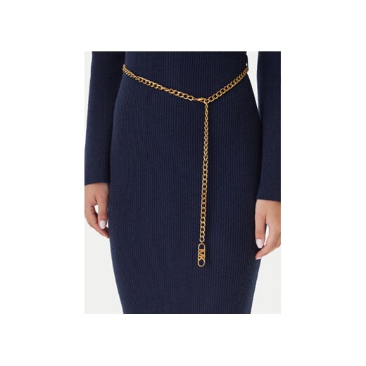 MICHAEL Michael Kors Sukienka dzianinowa MF5835G4VR Granatowy Slim Fit Michael Michael Kors XL MODIVO