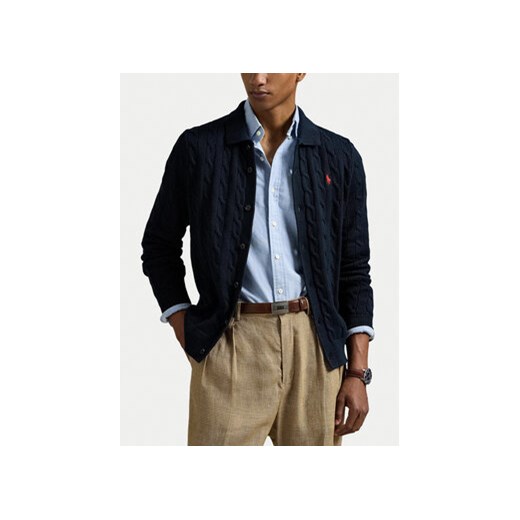 Polo Ralph Lauren Kardigan 710979114002 Granatowy Regular Fit Polo Ralph Lauren S MODIVO