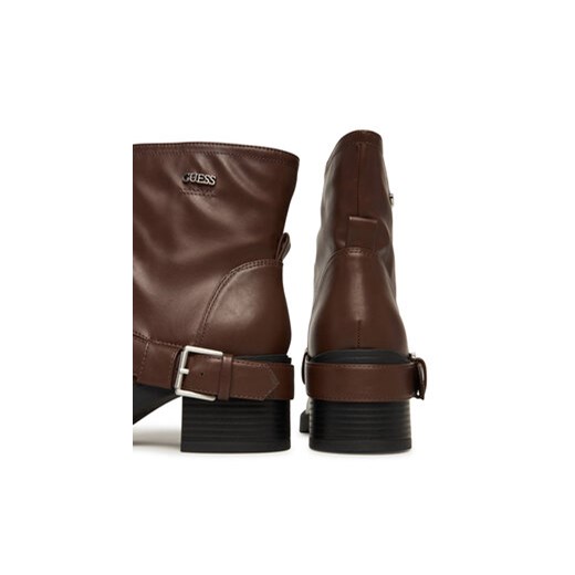 Guess Botki FLFIJI ELE10 Brązowy Guess 38 MODIVO