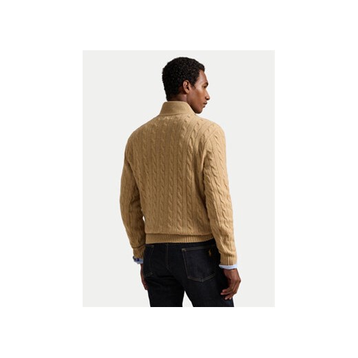 Polo Ralph Lauren Sweter 710876766006 Beżowy Regular Fit Polo Ralph Lauren XL MODIVO