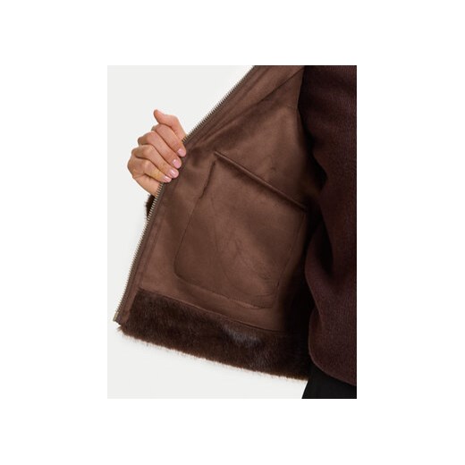 Rinascimento Futro CFC0122227003 Brązowy Regular Fit Rinascimento M MODIVO