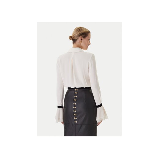 Elisabetta Franchi Koszula CA-131- 57E2-V390 Écru Regular Fit Elisabetta Franchi 46 MODIVO