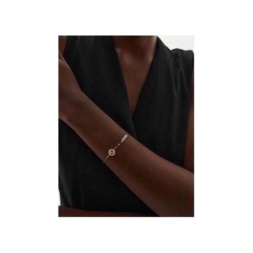 Guess Bransoletka JUBB0464 4JW Srebrny Guess L MODIVO