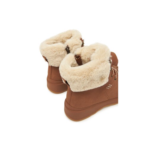 Skechers Botki Park City 168087/CSNT Brązowy Skechers 35 MODIVO