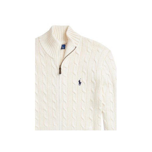 Polo Ralph Lauren Sweter 710899975005 Écru Regular Fit Polo Ralph Lauren M MODIVO