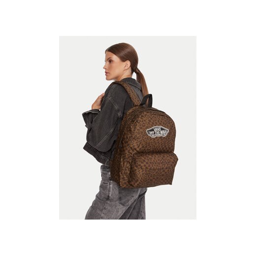 Vans Plecak Old Skool Classic VN000H4Y7UG1 Brązowy Vans OS MODIVO